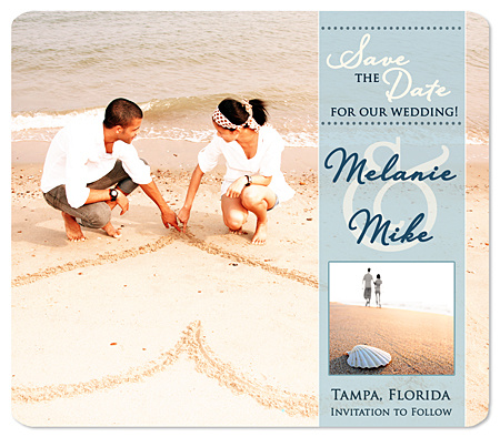 "Two of Us" Save the Date Magnet